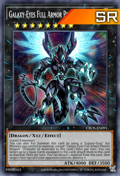 Galaxy-Eyes Full Armor Photon Dragon - RA01-EN037 - 1st Edition - Super Rare