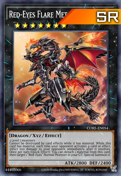 Red-Eyes Flare Metal Dragon - RA01-EN038 - 1st Edition - Super Rare