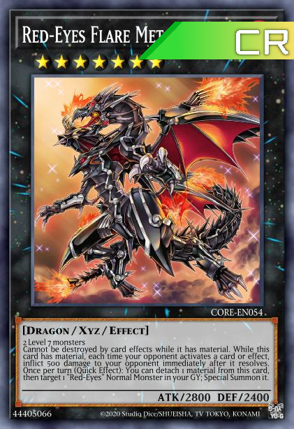 Red-Eyes Flare Metal Dragon - RA01-EN038 - 1st Edition - Collector's Rare