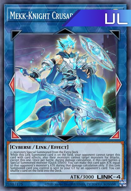 Mekk-Knight Crusadia Avramax - RA01-EN044 - 1st Edition - Ultimate Rare