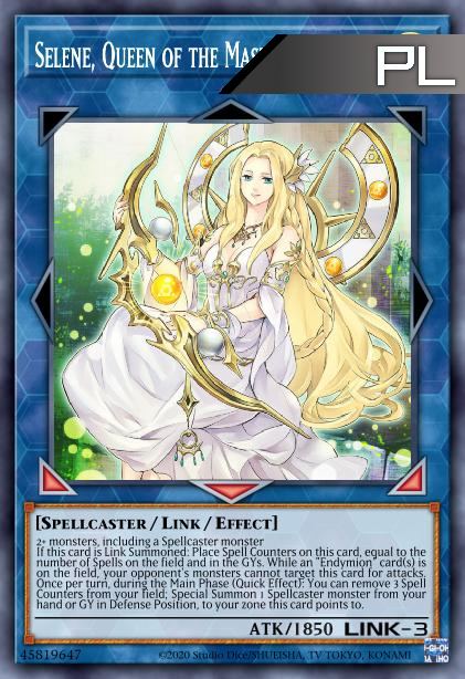 Selene, Queen of the Master Magicians - RA01-EN047 - 1st Edition - Platinum Secret Rare