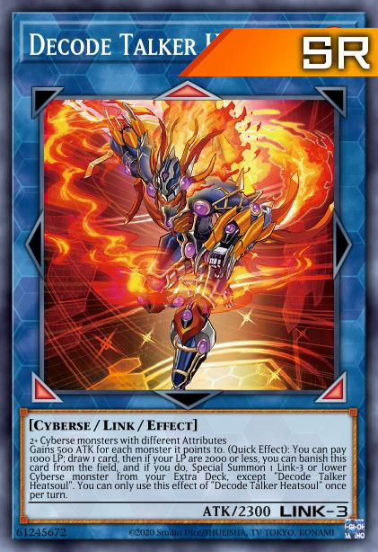 Decode Talker Heatsoul - RA01-EN048 - 1st Edition - Super Rare