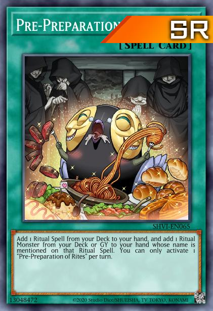 Pre-Preparation of Rites - RA01-EN055 - 1st Edition - Super Rare