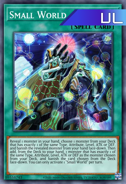 Small World - RA01-EN067 - 1st Edition - Ultimate Rare