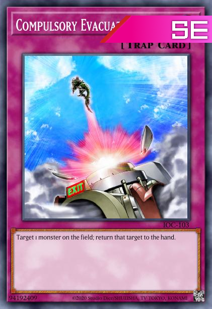 Compulsory Evacuation Device - RA01-EN069 - 1st Edition - Secret Rare