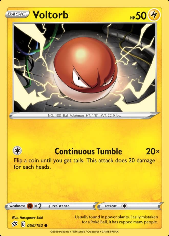 Voltorb - Rebel Clash 056/192 - Common