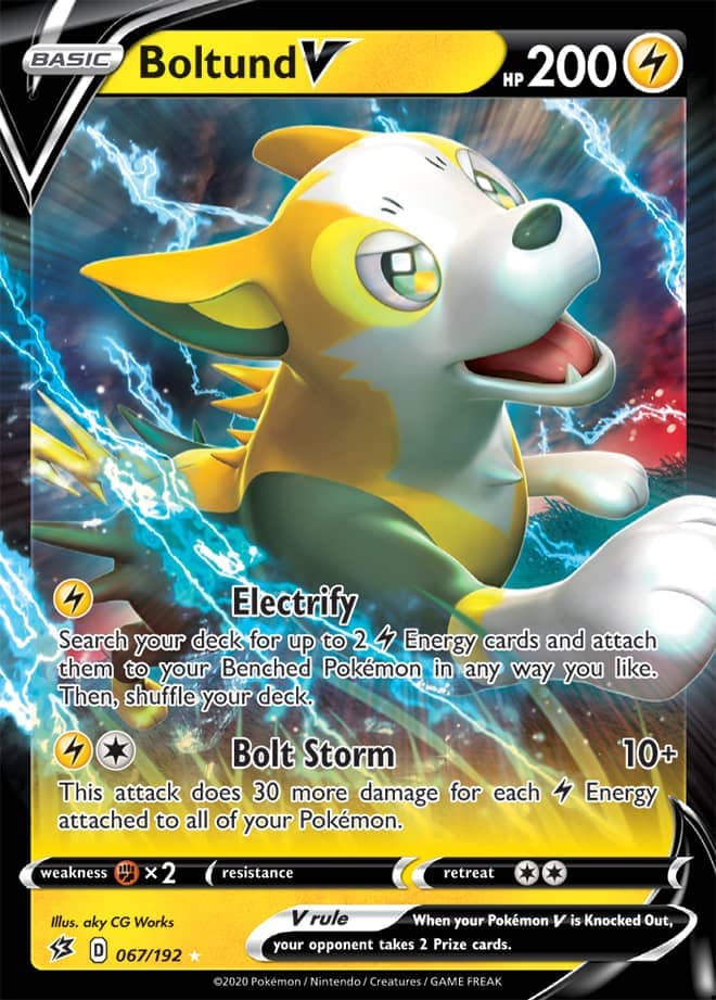 Boltund V - Rebel Clash 067/192 - Ultra Rare