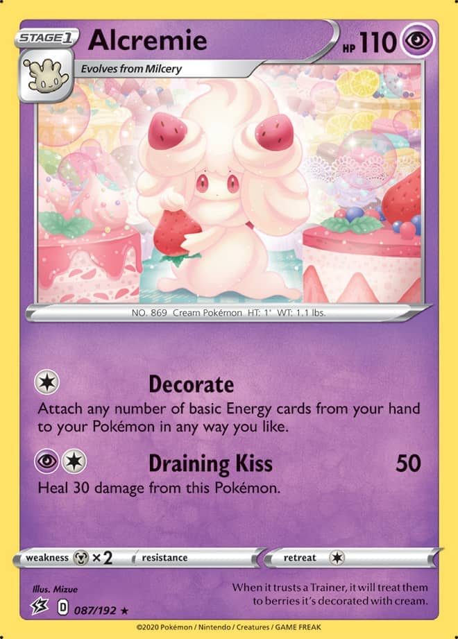 Alcremie - Rebel Clash 087/192 - Rare
