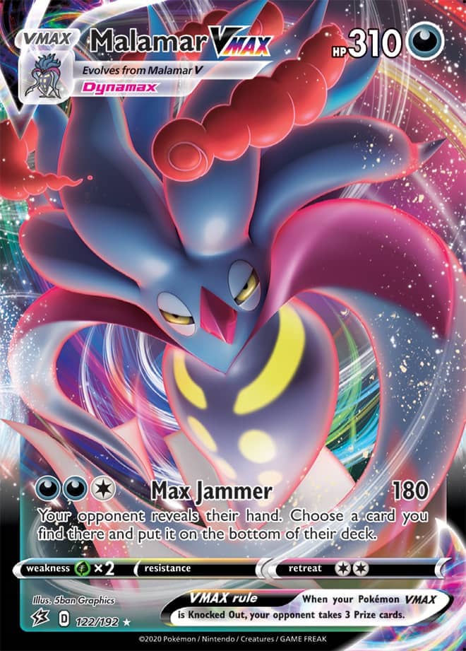 Malamar VMAX - Rebel Clash 122/192 - Ultra Rare