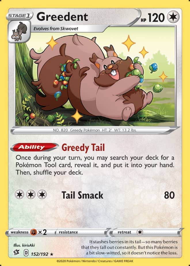 Greedent - Rebel Clash 152/192 - Rare