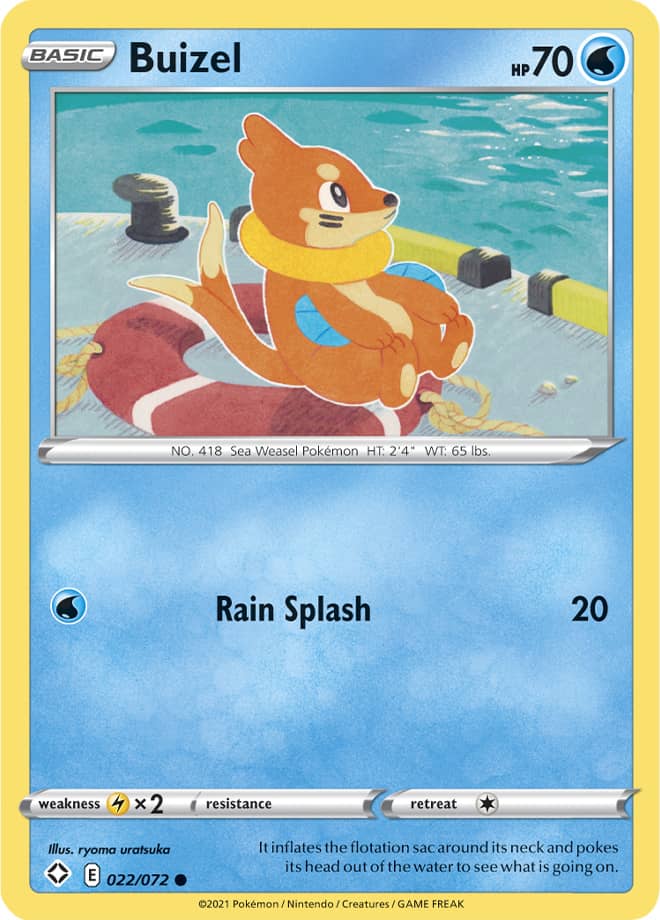 Buizel - Shining Fates 022/072 - Common