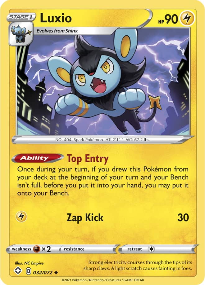 Luxio - Shining Fates 032/072 - Uncommon