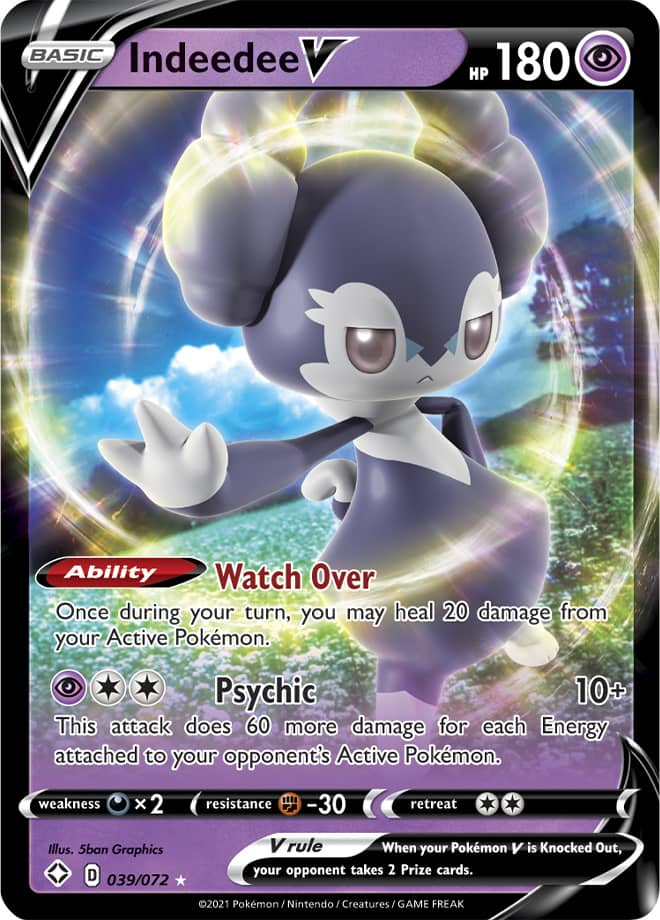 Indeedee V - Shining Fates 039/072 - Ultra Rare