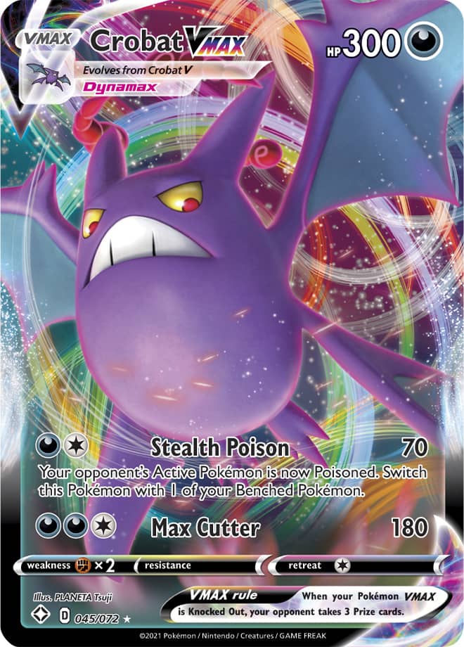 Crobat VMAX - Shining Fates 045/072 - Ultra Rare
