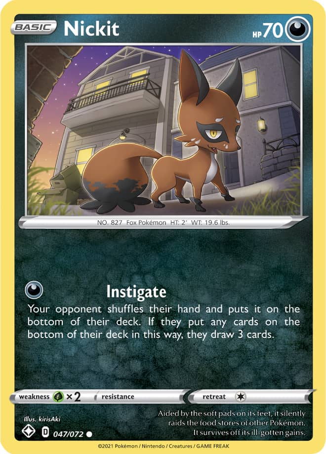 Nickit - Shining Fates 047/072 - Common