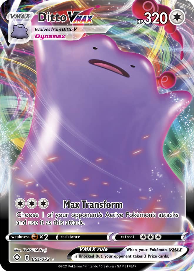Ditto VMAX - Shining Fates 051/072 - Ultra Rare
