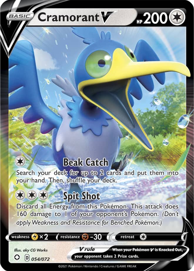 Cramorant V - Shining Fates 054/072 - Ultra Rare