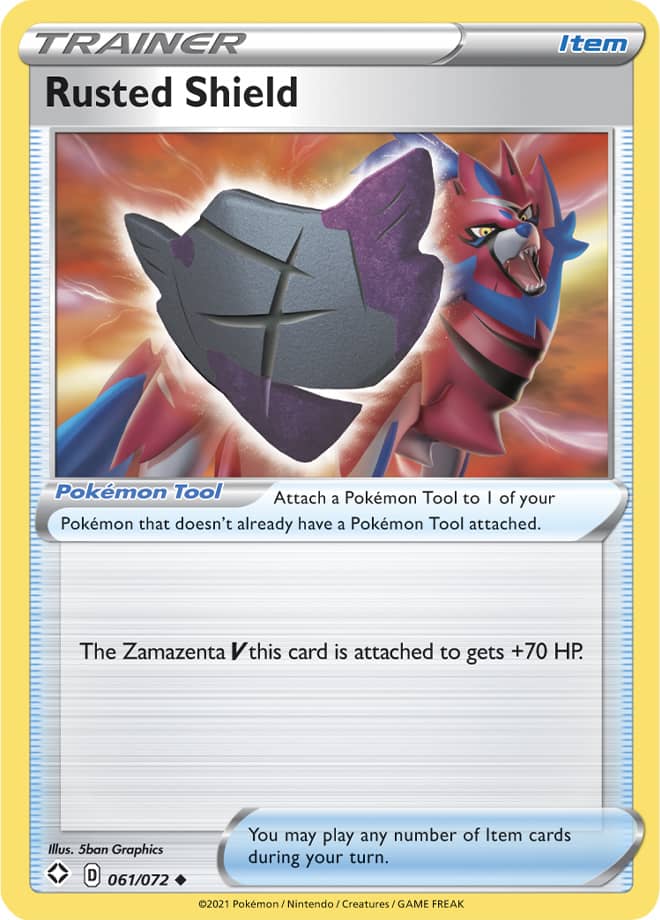 Rusted Shield - Shining Fates 061/072 - Uncommon