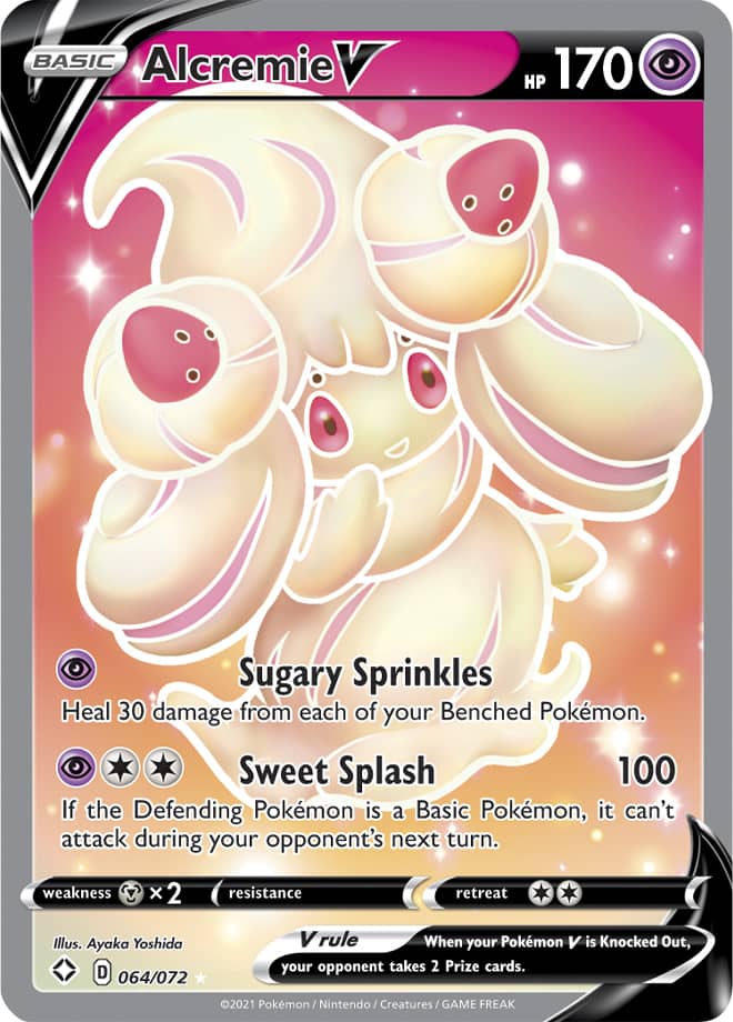 Alcremie V - Shining Fates 064/072 - Full Art