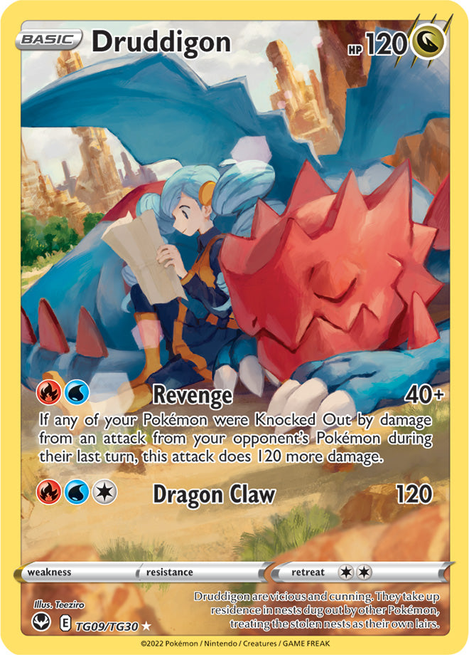 Druddigon - Silver Tempest TG09/TG30 - Trainer Gallery