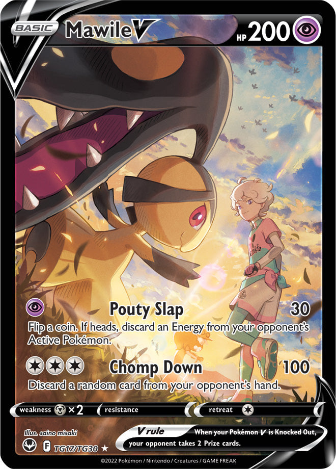 Mawile V - Silver Tempest TG17/TG30 - Trainer Gallery Ultra Rare