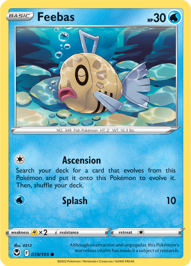 Feebas - Silver Tempest 039/195 - Common