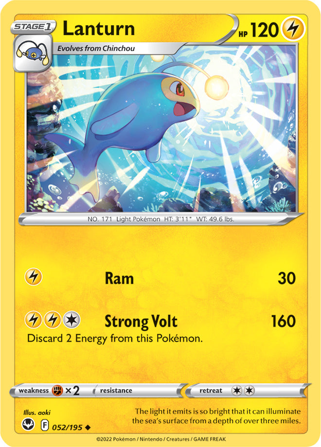 Lanturn - Silver Tempest 052/195 - Uncommon