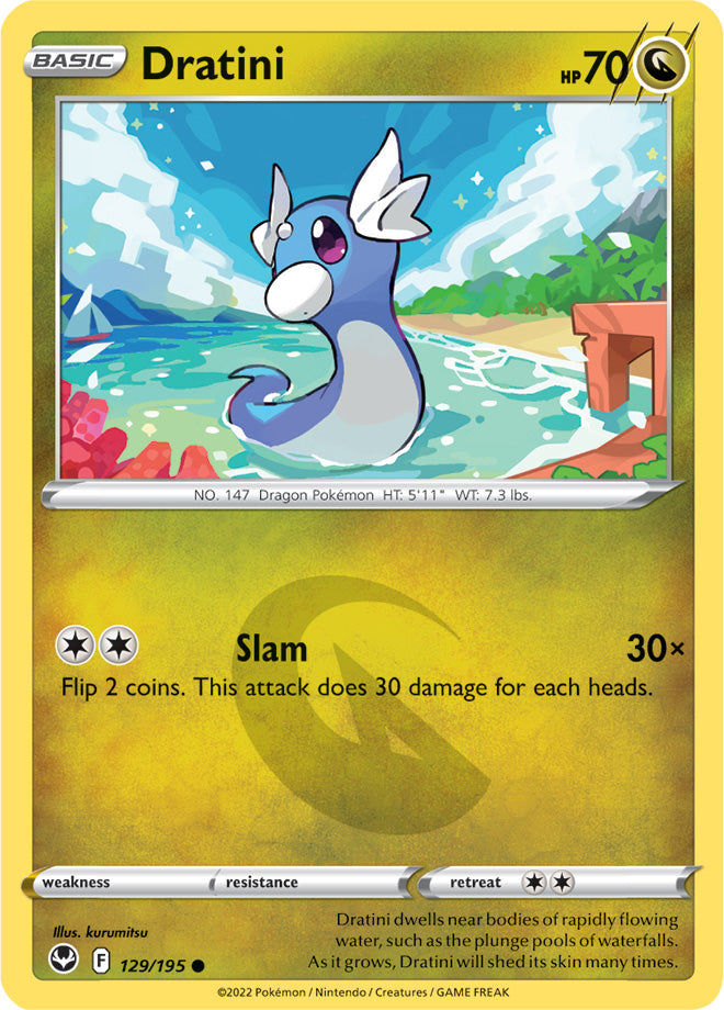 Dratini - Silver Tempest 129/195 - Common