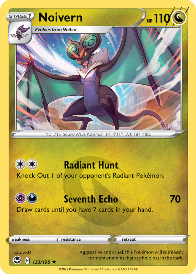 Noivern - Silver Tempest 133/195 - Rare
