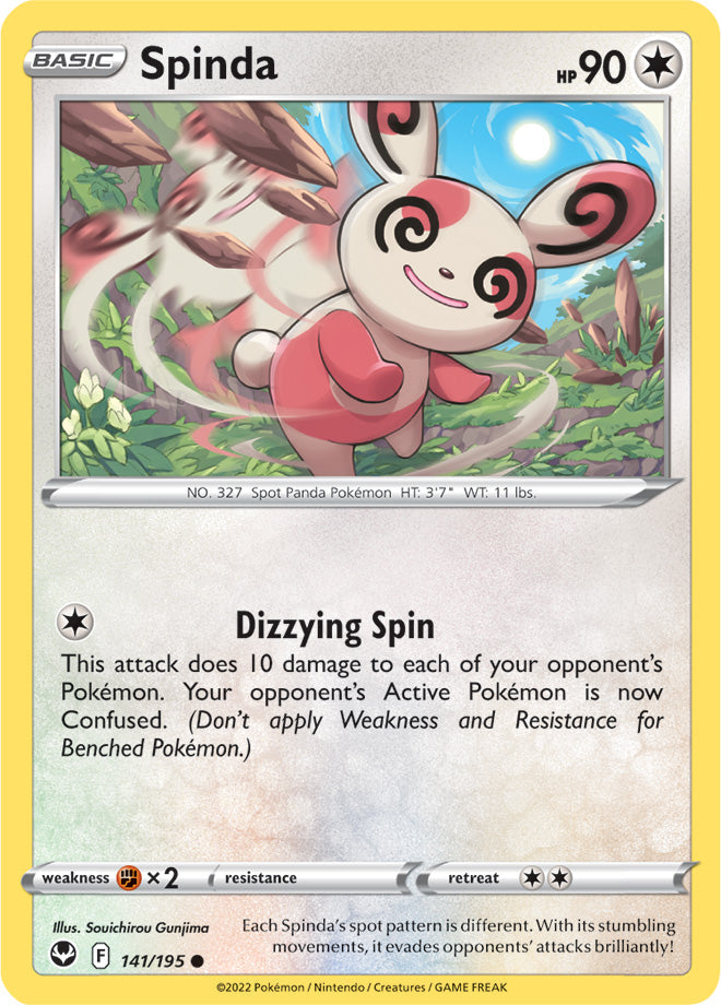 Spinda - Silver Tempest 141/195 - Common