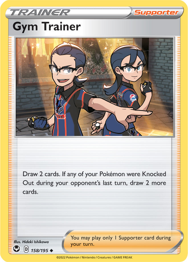 Gym Trainer - Silver Tempest 158/195 - Uncommon