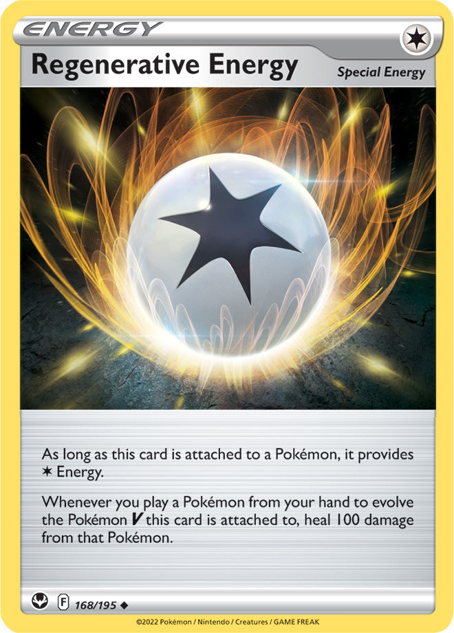 Regenerative Energy - Silver Tempest 168/195 - Uncommon
