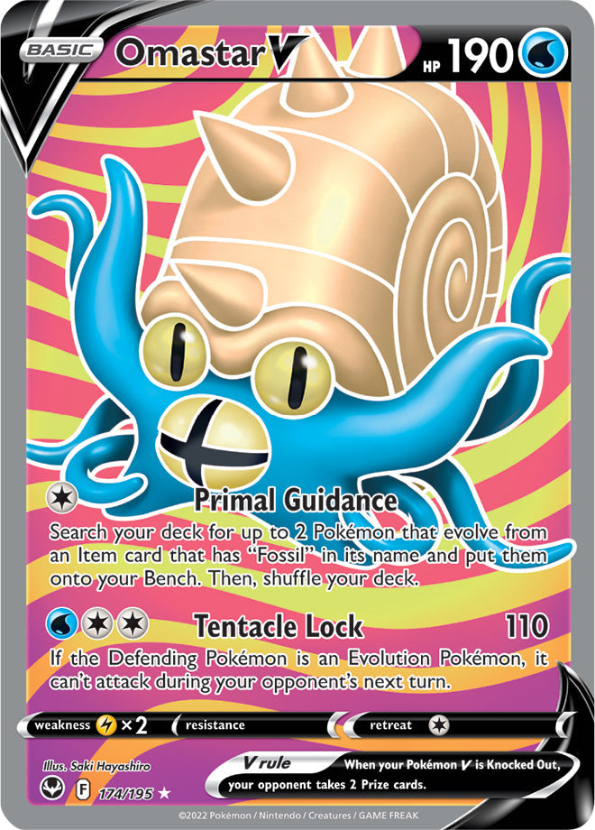 Omastar V - Silver Tempest 174/195 - Full Art