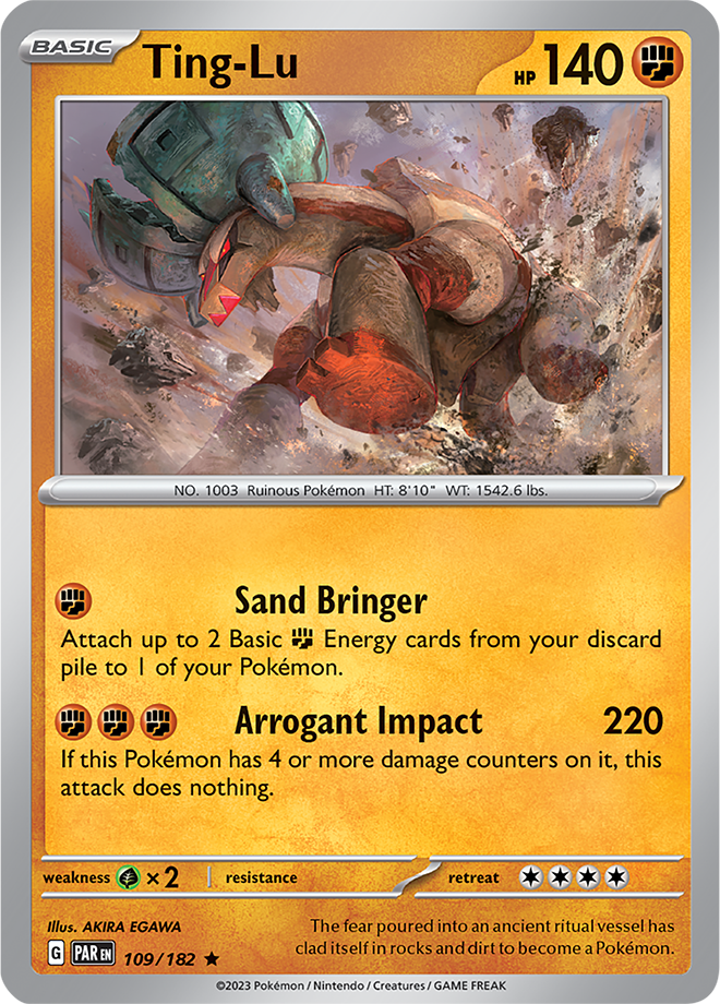 Ting-Lu - Paradox Rift - 109/182 - Rare