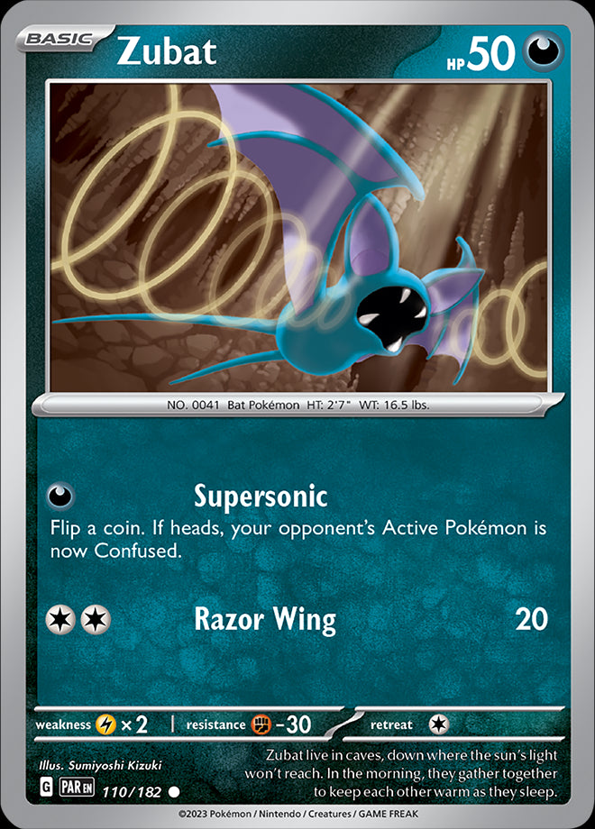 Zubat - Paradox Rift - 110/182 - Common