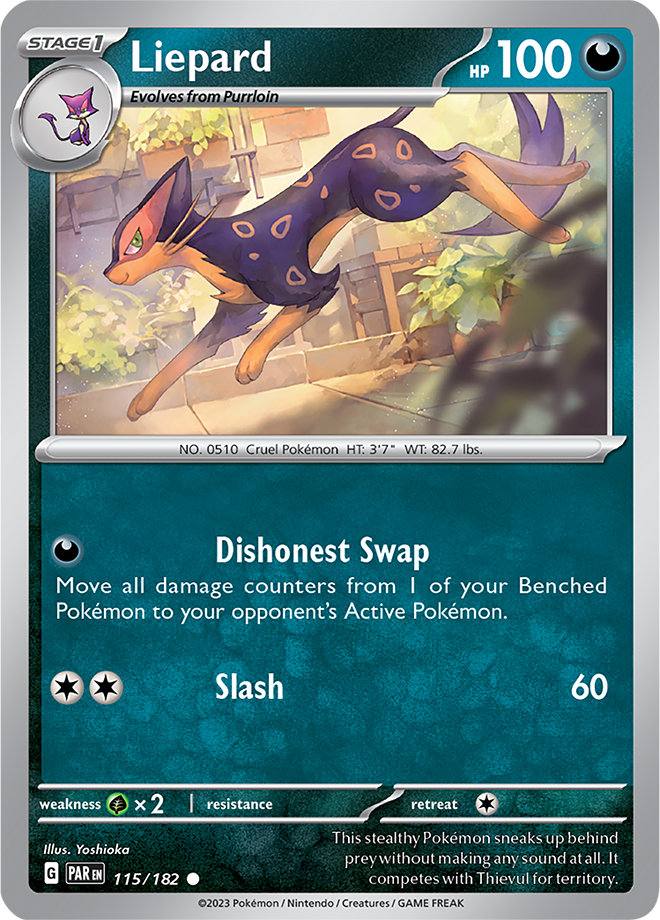 Liepard - Paradox Rift - 115/182 - Common
