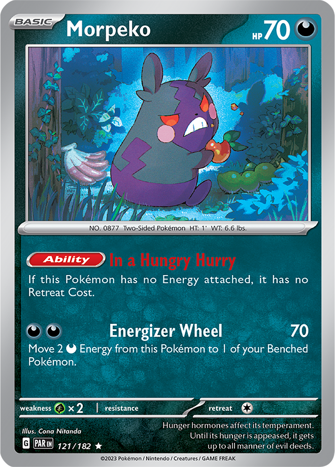 Morpeko - Paradox Rift - 121/182 - Rare