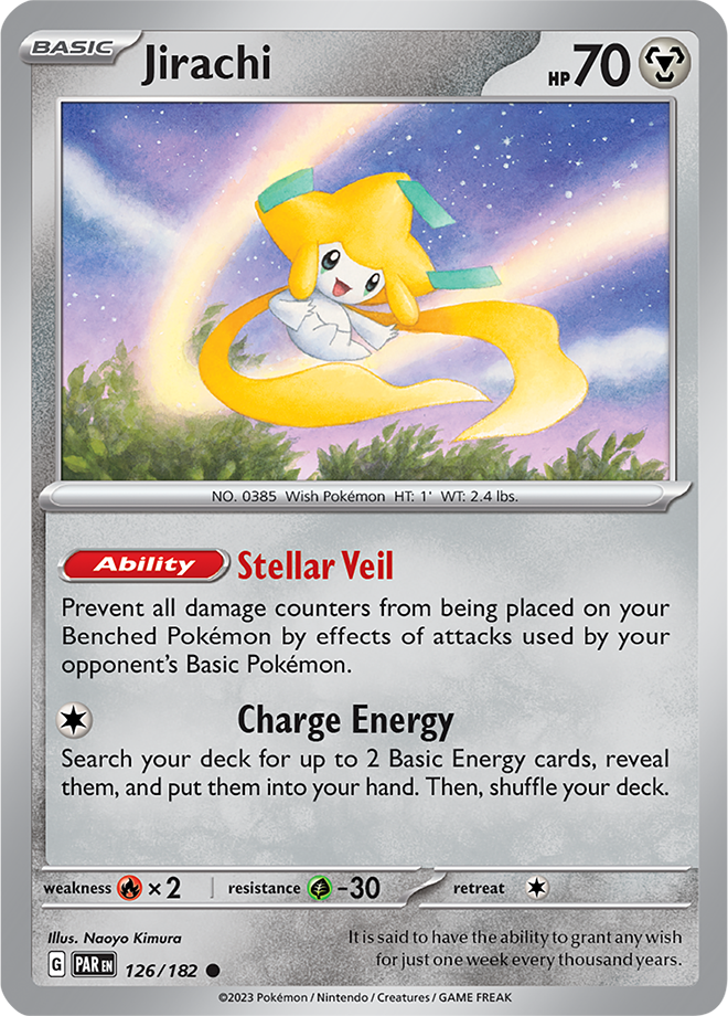 Jirachi - Paradox Rift - 126/182 - Common
