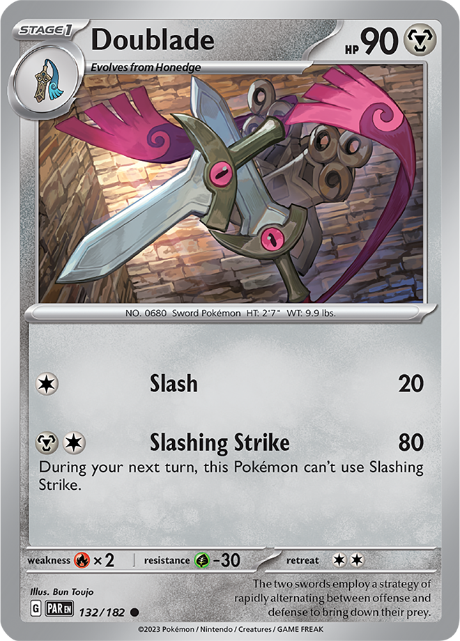 Doublade - Paradox Rift - 132/182 - Common