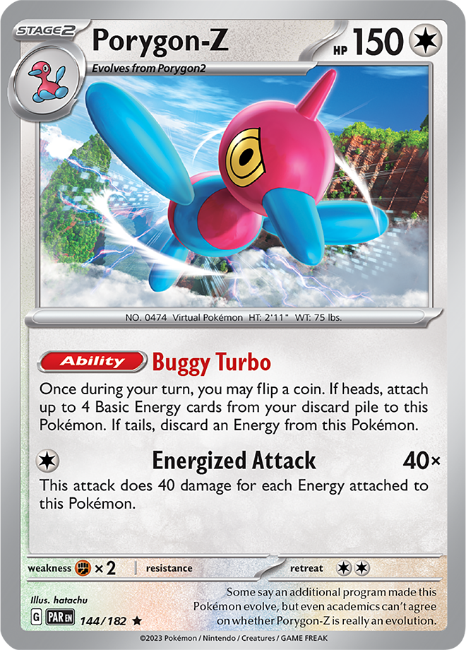 Porygon-Z - Paradox Rift - 144/182 - Rare