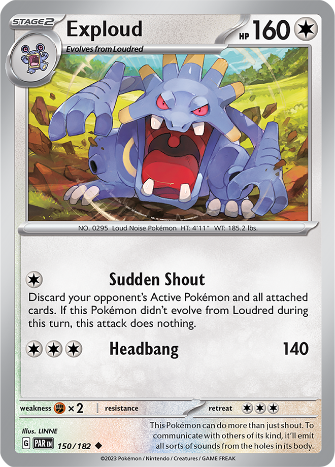 Exploud - Paradox Rift - 150/182 - Uncommon