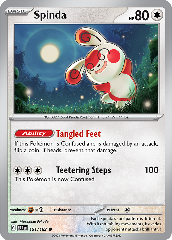 Spinda - Paradox Rift - 151/182 - Common