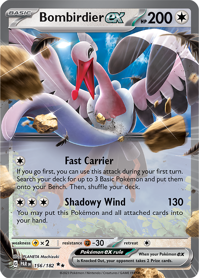 Bombirdier ex - Paradox Rift - 156/182 - Double Rare