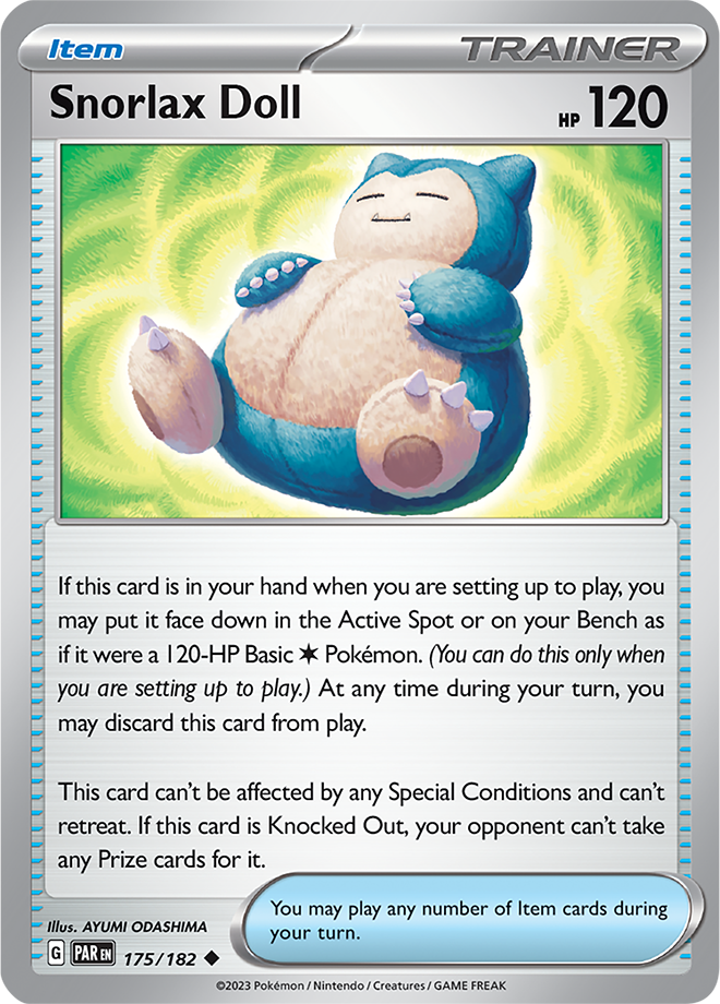 Snorlax Doll - Paradox Rift - 175/182 - Uncommon