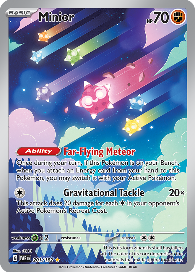 Minior - Paradox Rift - 201/182 - Illustration Rare