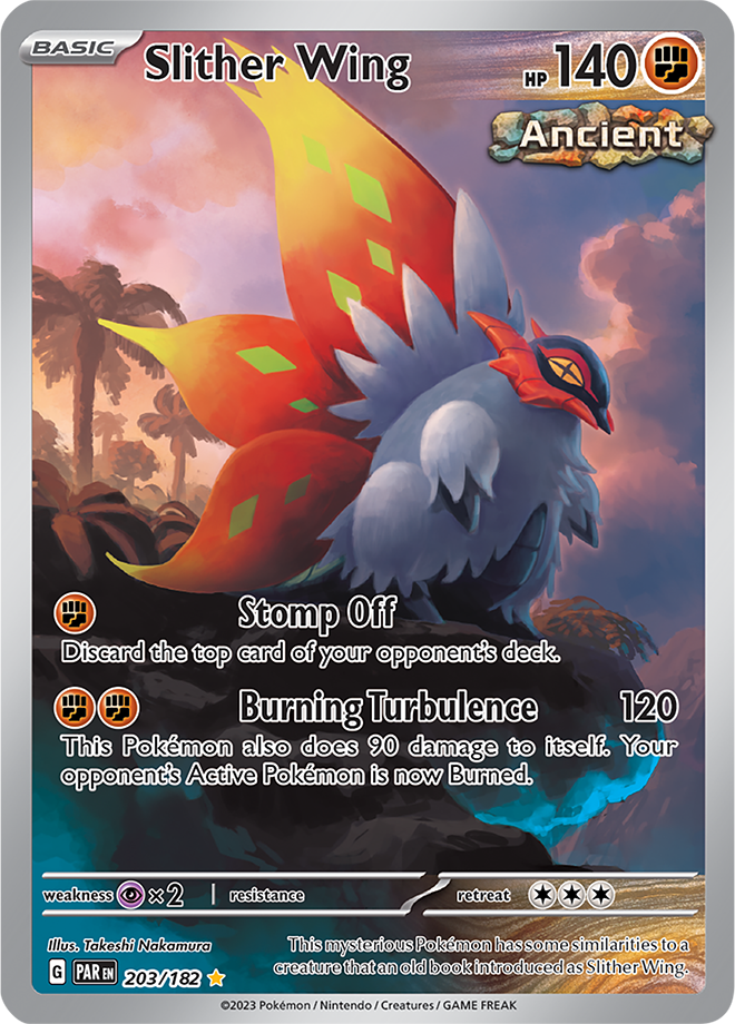 Slither Wing - Paradox Rift - 203/182 - Illustration Rare