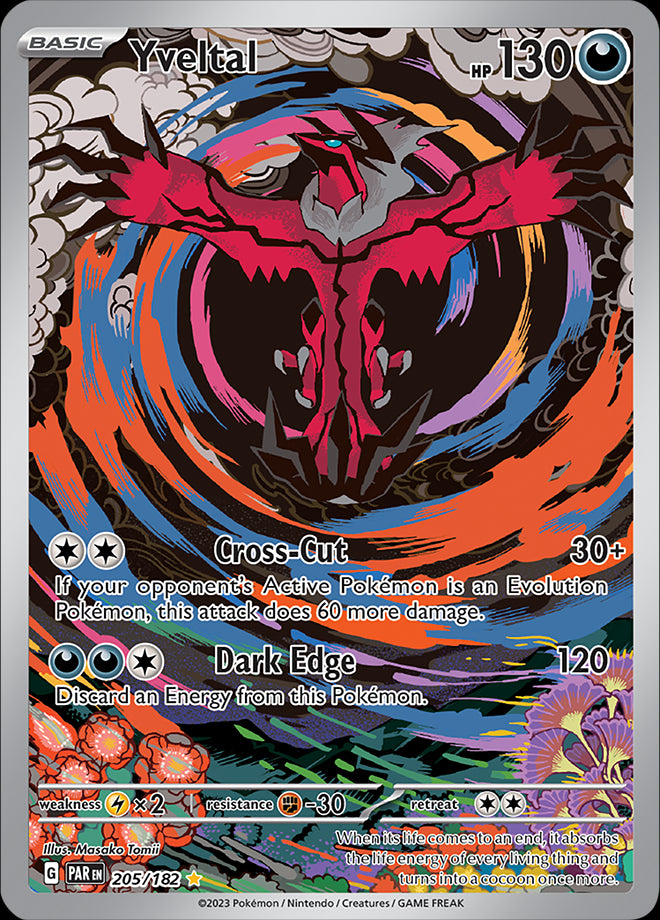 Yveltal - Paradox Rift - 205/182 - Illustration Rare