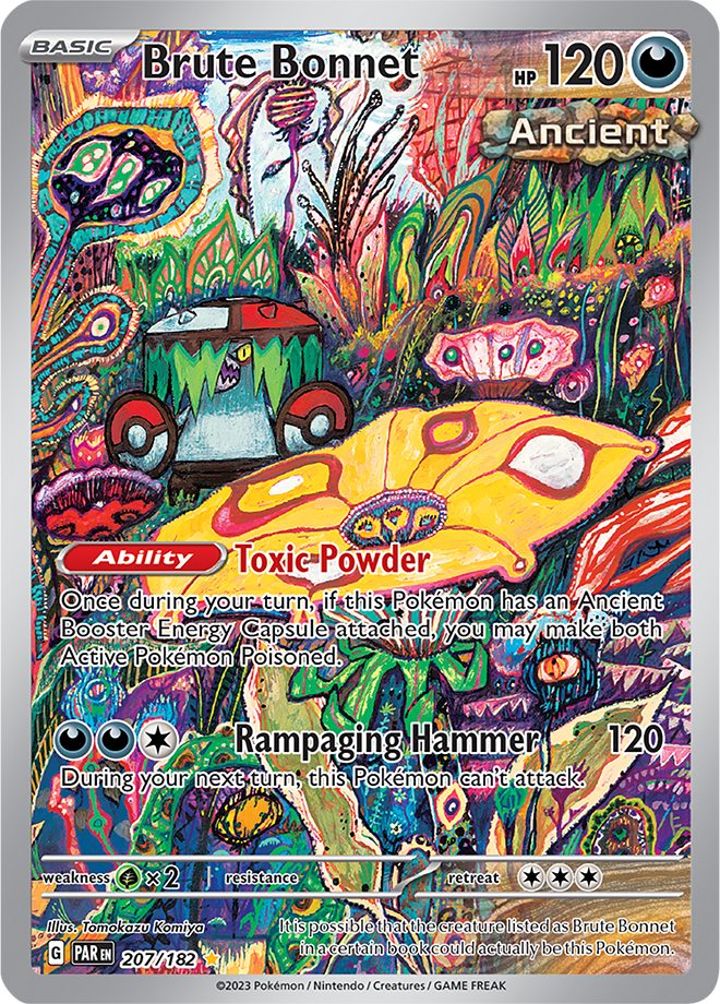 Brute Bonnet - Paradox Rift - 207/182 - Illustration Rare