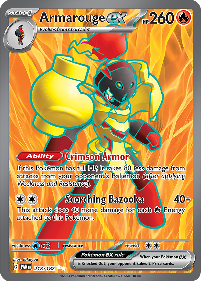 Armarouge ex - Paradox Rift - 218/182 - Full Art