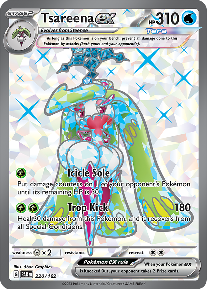 Tsareena ex - Paradox Rift - 220/182 - Full Art
